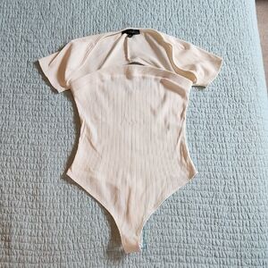 Lulu's Soft Cream SEXY Bodysuit M